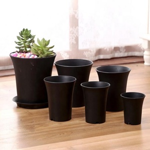 Fioriere succulente in plastica bianca nera rotonde quadrate poligonali <span class=keywords><strong>Haworthia</strong></span> Maughanii vivaio fioriera fioriera Home Garden Decor - Product Image 3