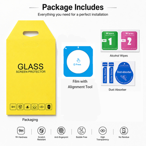 Pellicola Protettiva in Vetro Temperato HD 9H Trasparente con Strumento di Allineamento per <span class=keywords><strong>Huawei</strong></span> <span class=keywords><strong>Watch</strong></span> GT4 GT5 GT6 - Vendita all'Ingrosso - Product Image 6