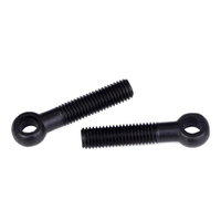 M5 M6 M8 M10 M12 Acier au carbone personnalisé 4.8 8.8 10.9 12.9 Vis à oeil en zinc noir oxyde noir DIN444