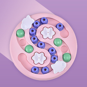 Rompecabezas para perros al por mayor de fábrica, juguete de alimentación, plato giratorio de plástico para mascotas, Iq dispensador, entrenamiento, alimentador lento, cuenco de comida, productos de juguete para mascotas - Product Image 5