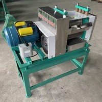 Presse-canne à sucre électrique verticale de taille moyenne, capacité d'une demi-tonne, pour usine de sucre brun