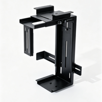 Support d'ordinateur HZJ-F1 noir, durable et robuste, facile à installer