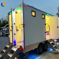 Livraison directe d'usine de toilettes mobiles, toilettes écologiques, toilettes temporaires démontables sur les chantiers