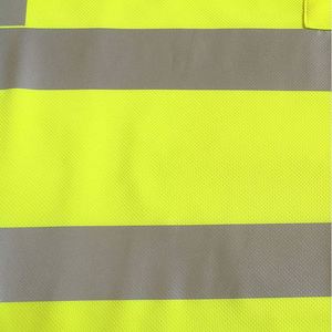 Camiseta de Trabajo de Alta Visibilidad Personalizada para Hombre, Regalo Empresarial Promocional, Tallas S-7XL, Reflectante, con Logotipo y Texto - Product Image 3