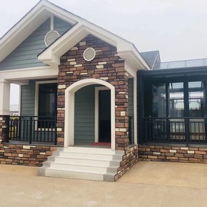 Vila Prefabrikasi Mewah Dua Lantai Berfurnitur Rumah Struktur Baja Ringan - Product Image 6