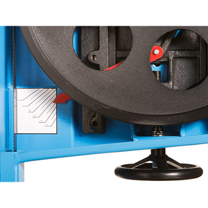 Scie à ruban à bois Fervi 0764/455 230V 2.2kW, capacité de coupe 445x330mm - Product Image 2