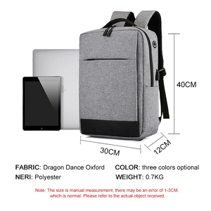 Personalizzato mens sac a dos usb charger impermeabile <span class=keywords><strong>smart</strong></span> back <span class=keywords><strong>pack</strong></span> anti furto di scuola di ricarica del computer portatile zaino con porta usb - Product Image 2