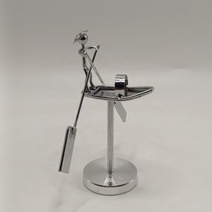 <span class=keywords><strong>Adorno</strong></span> de Equilibrio de Arte Moderno <span class=keywords><strong>para</strong></span> Decoración del Hogar u Oficina, Péndulo, <span class=keywords><strong>Cuna</strong></span> de Newton, Figura de Pescador, Hombre Equilibrista, Decoración de Escritorio - Product Image 5