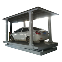 Élévateur à ciseaux hydraulique pour voiture de garage pour se garer au sous-sol élévateur à ciseaux souterrain dans la boutique 4S