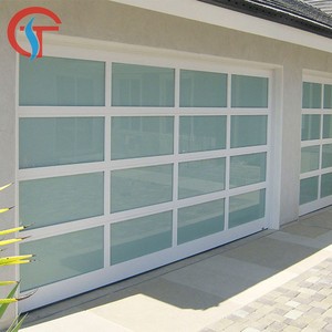 <span class=keywords><strong>Porte</strong></span> <span class=keywords><strong>de</strong></span> <span class=keywords><strong>garage</strong></span> coulissante en verre <span class=keywords><strong>avec</strong></span> panneau en plexiglas givré et <span class=keywords><strong>porte</strong></span> <span class=keywords><strong>piétonne</strong></span> - Product Image 4