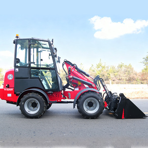 2025 New W1260 Mini <b>Wheel</b> with Enclosed Cabin Articulated 4x4 <b>Small</b> 5 Epa Compact Hot Sale Low Maintenance / - Product Image 1