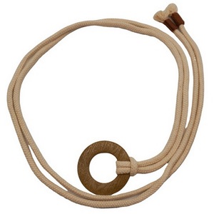 Cinturón de cuerda de cintura larga de algodón simple - Product Image 3