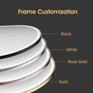 Vente en gros <span class=keywords><strong>de</strong></span> fer à repasser mural noir <span class=keywords><strong>avec</strong></span> détecteur intelligent et tactile antibuée <span class=keywords><strong>avec</strong></span> cadre en métal éclairé <span class=keywords><strong>miroir</strong></span> <span class=keywords><strong>de</strong></span> <span class=keywords><strong>salle</strong></span> <span class=keywords><strong>de</strong></span> <span class=keywords><strong>bain</strong></span> à led <span class=keywords><strong>avec</strong></span> étagère pour <span class=keywords><strong>rangement</strong></span> au mur - Product Image 5