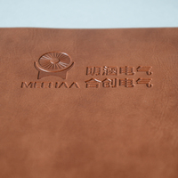 Fabricant de carnet à couverture en cuir souple personnalisé avec logo en relief bloc-notes à couverture en PU avec logo estampé à chaud carnet à couverture en PU souple