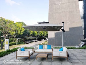 Sun lounge con grande ombrello <span class=keywords><strong>automatico</strong></span> giardino esterno ombrello promozionale produttore di <span class=keywords><strong>ombrellone</strong></span> spiaggia - Product Image 6