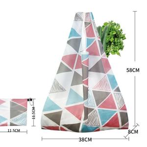 Bolsa de Compras Plegable Reutilizable con Logotipo Personalizado al por Mayor, Bolsa de Almacenamiento Portátil Cuadrada Plegable de Tela Oxford Hecha de Poliéster - Product Image 2