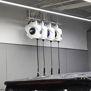 Juego de Carrete de Manguera para Lavado de Autos de Alta Presión, Retráctil Automático, en Forma de Delfín, Accesorios Todo en Uno para Garaje, Taller Automotriz Comercial - Product Image 3