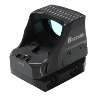 Viseur point rouge solaire BazArd SLR04S 1x28x19 en aluminium 7075, compatible RMR Reflex Optics, avec fonction Motion Awake, IP67