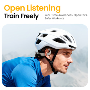 ALOVA OEM Private Label IPX5 Open Ear Air Conduction <span class=keywords><strong>Sport</strong></span> Earphone Bluetooth Headset Wireless <span class=keywords><strong>Neckband</strong></span> Headphone. - Product Image 2
