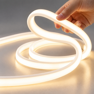 <span class=keywords><strong>Tube</strong></span> néon <span class=keywords><strong>LED</strong></span> blanc froid en silicone, directement de l'usine, étanche, 24V, 2,5 <span class=keywords><strong>cm</strong></span>, découpable à la longueur souhaitée - Product Image 6