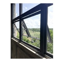 Ventana de Aluminio Moderna PRIMA con Vidrio Templado, Perfil de Alta Calidad, Ahorro de Energía e Impermeable para Oficina o Villa