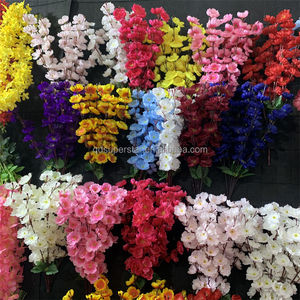 Árbol de Flores de Cerezo Artificial L-825, Gran Oferta en México, 36 Cabezas de Flores, <span class=keywords><strong>Flor</strong></span> de Melocotón Blanco Artificial - Product Image 4