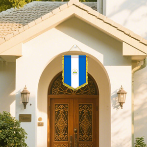 Mini 20x30cm Pennant Car Flags Nicaragua Wall Decor Display Accessories <b>Small</b> Ornaments for Hanging - Product Image 3