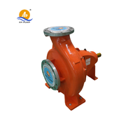 Pompe à eau centrifuge monophasée à aspiration axiale à grand débit pour l'irrigation agricole, entraînée par un moteur diesel
