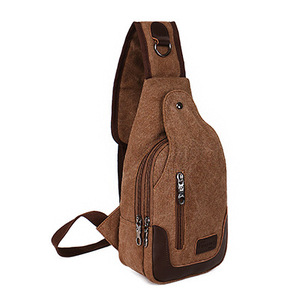 Mochila cruzada para el pecho para hombre, bolso <span class=keywords><strong>de</strong></span> hombro con correa única, bandolera para exteriores - Product Image 5