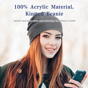 Điện Tử Thông Minh Mũ Len Nam Nữ Thể Thao Ngoài Trời Tai Nghe Không Dây Âm Thanh Nổi Mũ Âm Nhạc - Product Image 2