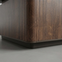 Ensemble de canapés de bureau modernes et luxueux, revêtement en cuir, fauteuils, table basse, mobilier de réception, salon, école, hôpital, usage commercial