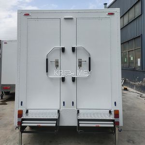 Remolques de Baño Móviles Plateados Nuevos de 2025, Baños Portátiles en Venta - Product Image 3