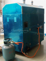 Machine à rôtir les grains automatique, mini rôtissoire électrique à gaz pour grains, tambour rotatif, rôtissoire à cacahuètes à vendre