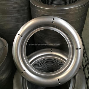 2-asse Foshan automatico piatto in acciaio inox striscia anello di cerchio che fa quadrato anello di ferro che fa macchina per fare anello - Product Image 4