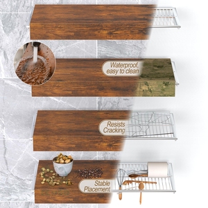 Brown Wooden <b>Storage</b> Rack Cover Dustproof Water Resistant Shield for Basement Retail Display - Product Image 4