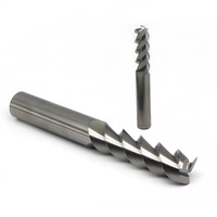 Acier inoxydable au tungstène à haute teneur en carbure 55 degrés 3 cannelures CNC fraisage couteau plat ODM & OEM Support personnalisé