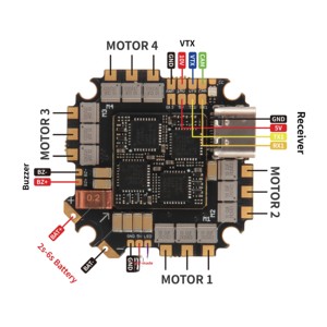 Holybro Kakute G4 AIO 35A ESC (Am32) DIY Racing Parts Long Range <b>RC</b> Radio System Battery Power Accessories Plastic - Product Image 6