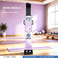 Scanner corporel pour studio de yoga avec imprimante thermique et rapports de santé instantanés pour stimuler la fidélité des clients