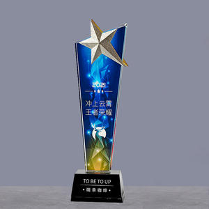 अनुकूलित चैंपियन पुरस्कार क्रिस्टल स्टार आकार पुरस्कार ट्रॉफी प्रचार क्रिस्टल ट्रॉफी पेशेवर Uv प्रिंटिंग k9 क्रिस्टल ट्रॉफी - Product Image 5