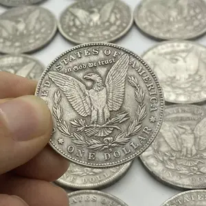 Monedas de plata de fantasía para recuerdo, dólares de EE. UU.