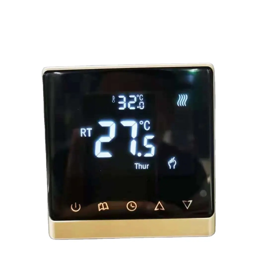 Termostato digital do quarto, controle da temperatura, termostato do controle do aquecimento para sistemas de aquecimento do piso