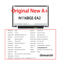 Layar Lcd 11.6 "1366*768 EDP 30Pin Pengganti B116XTN02.3 B116XAN04.0 NT116WHM N42 N21 N116BCA EA1 N116BGE EA2 NV116WHM N45