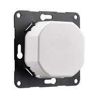 Variateur de lumière rotatif à découplage en phase de chute haute performance, charge maximale 160W, pour le contrôle des éclairages LED et halogènes dimmables, avec cache en plastique