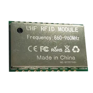 RFID قارئ وحدة UHF وحدة قراءة بطاقات توفر SDK 18 ~ 27dBm اختياري 3m قراءة المدى UHF RFID وحدة