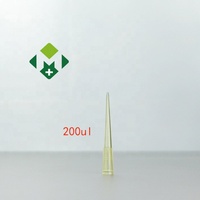 Consommables jetables de laboratoire pipette bleu jaune blanc 10ul 20ul 50ul 100ul embout filtrant micro pipette pipette embouts de pipette