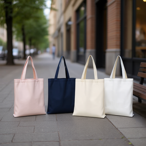 Bolsa de Lona Klasse 34x40cm con Cierre de Cremallera para Uso Diario de Mujer - Product Image 2