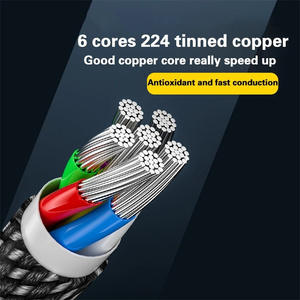 Cable USB C a C de 2 Metros y 100W para iPhone <span class=keywords><strong>13</strong></span>, Huawei, Xiaomi <span class=keywords><strong>POCO</strong></span> <span class=keywords><strong>X3</strong></span> M3, Samsung, Macbook, iPad, Cable de Carga Rápida y Transferencia de Datos - Product Image 4
