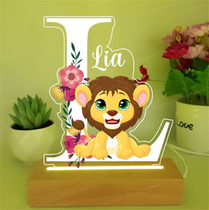 Envío de la gota Luz de nombre personalizada Luz de noche personalizada Bebé, Baby Shower Regalos Lámparas de noche - Product Image 5