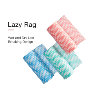 Chiffons de nettoyage jetables pour la cuisine, torchons lavables verts non tissés, lingettes multi-usages pour la vaisselle et le séchage des mains - Product Image 2