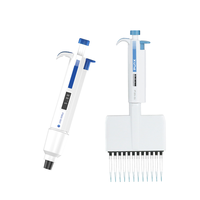 Pipette électronique monocanal PUNX en plastique avec volumes de 0,1 µl et 1000 µl, support personnalisé ODM